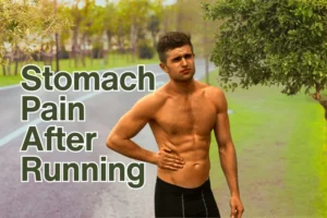 stomach pain after running