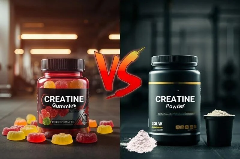 Creatine gummies vs powder