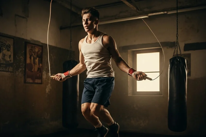 why do boxers jump rope