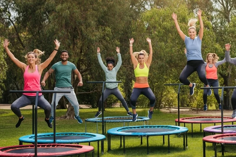 how many calories does trampoline jumping burn