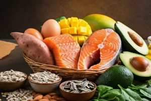 keratin rich foods