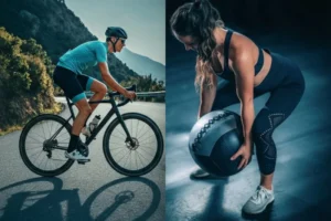 cycling and strength training