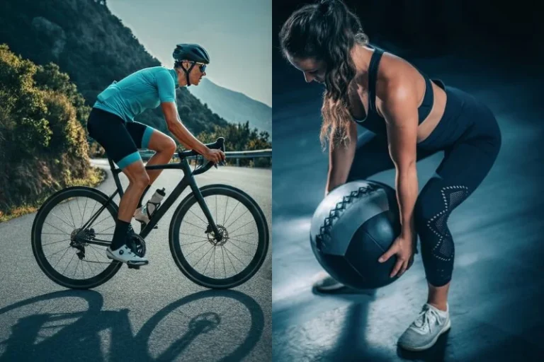 cycling and strength training